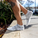 Injinji Run Lightweight No-Show Coolmax Gray