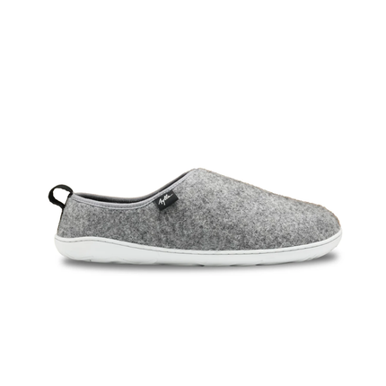 Aylla Wasi Slipper Felt Grey Vrouwen