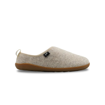 Aylla Wasi Slipper Felt Natural Mannen