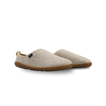 Aylla Wasi Slipper Felt Natural Mannen