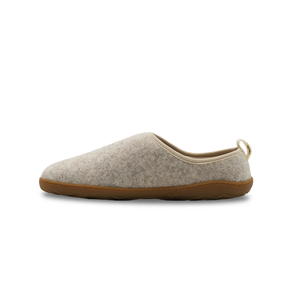 Aylla Wasi Slipper Felt Natural Mannen