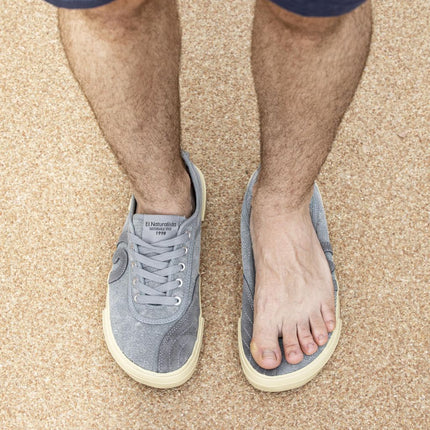 El Naturalista N5953 Washed Cotton Grey Teko
