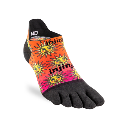 Injinji Artist Designed Sunny San Diego No-Show Sun