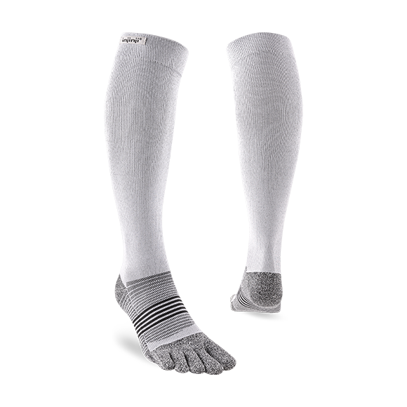 Injinji Compression Over The Calf Gray