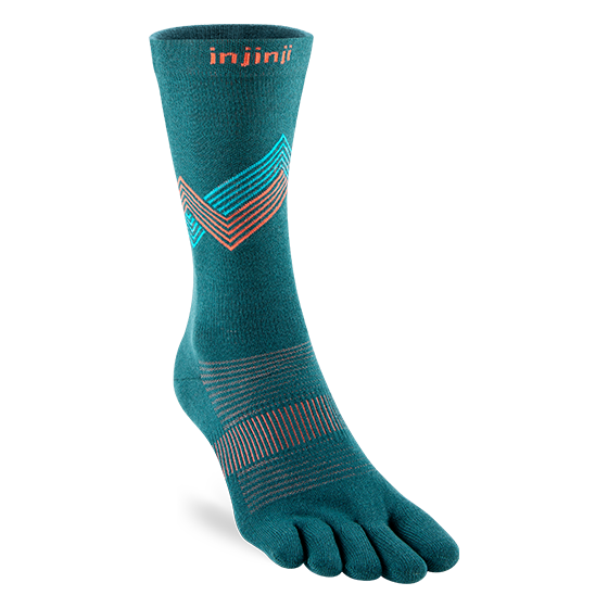 Injinji Run Lightweight Crew Coolmax Lagoon