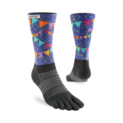 Injinji Spectrum Women's Trail Midweight Crew Party Time