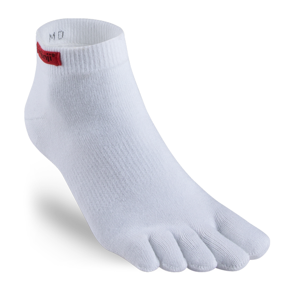 Injinji Sport Original Weight Mini Crew Coolmax White