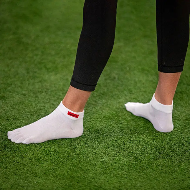 Injinji Sport Original Weight Mini Crew Coolmax White