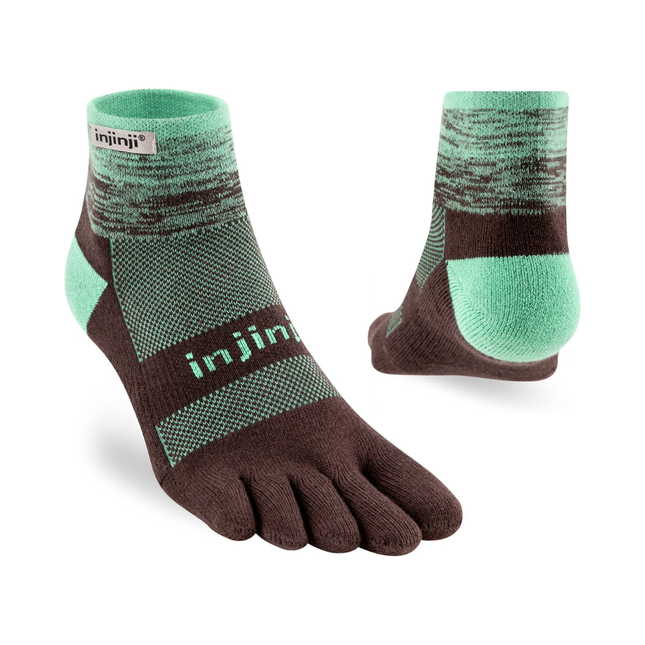 Injinji Trail Midweight Mini-Crew Mint