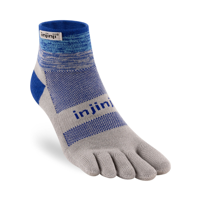 Injinji Trail Midweight Mini-Crew Neptune