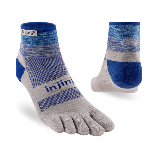 Injinji Trail Midweight Mini-Crew Neptune
