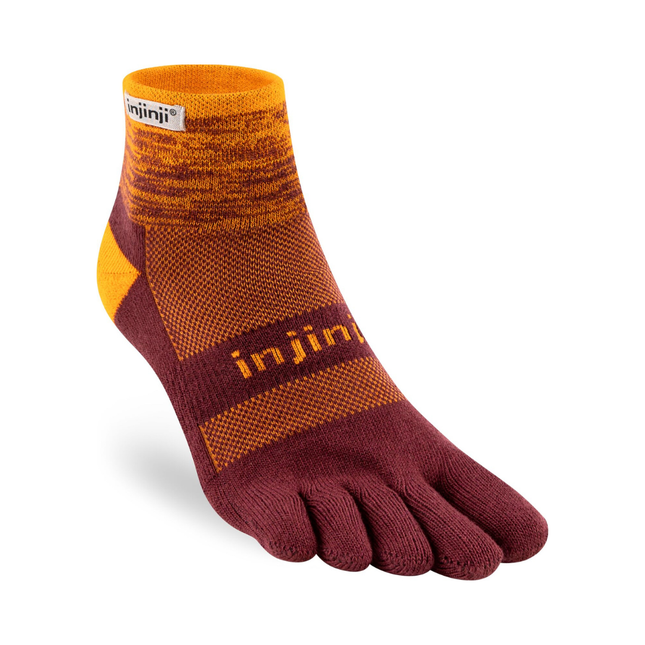 Injinji Trail Midweight Mini-Crew Solar