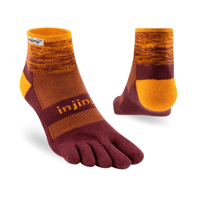 Injinji Trail Midweight Mini-Crew Solar
