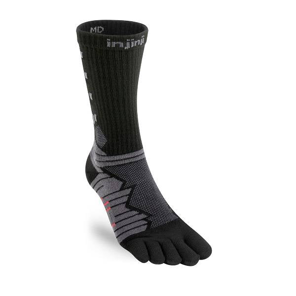 Injinji Ultra Run Crew Obsidian
