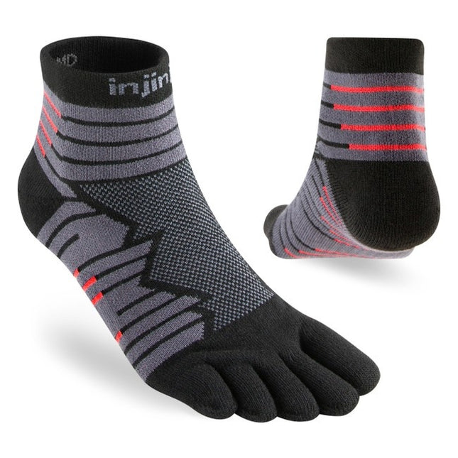 Injinji Ultra Run Mini-Crew Onyx