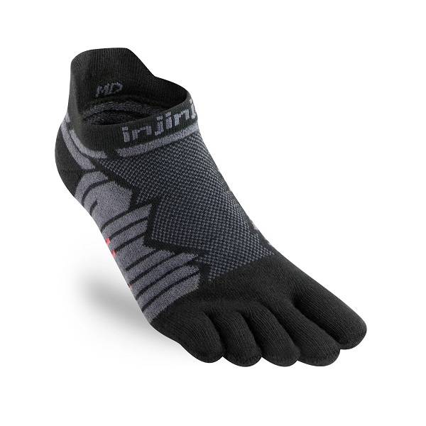 Injinji Ultra Run No-Show Onyx