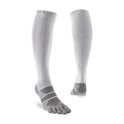 Injinji Women's Compression Over The Calf Gray