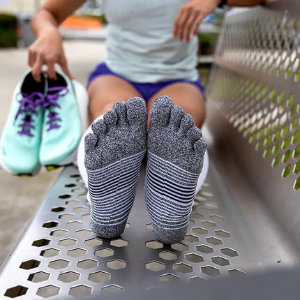 Injinji Women's Compression Over The Calf Gray