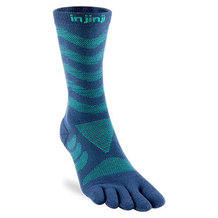 Injinji Women's Ultra Run Crew Poseidon