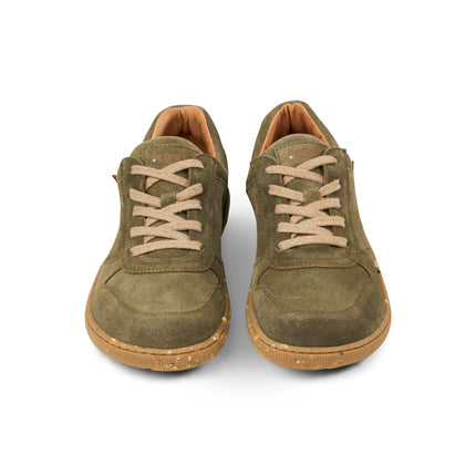 Koel Francie Suede ECO Olive Vrouwen