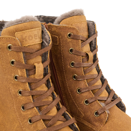 Koel Galyon Wool Cognac Vrouwen
