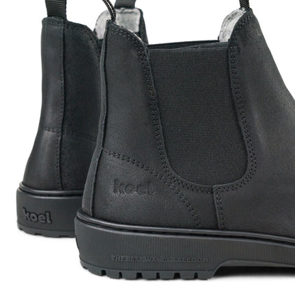 Koel Gavien Suede Felt Black