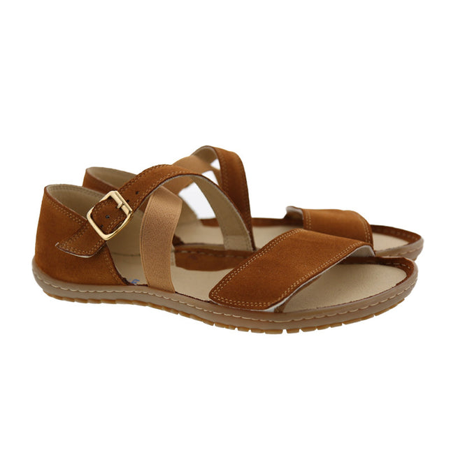Koel Isa Suede Cognac Vrouwen