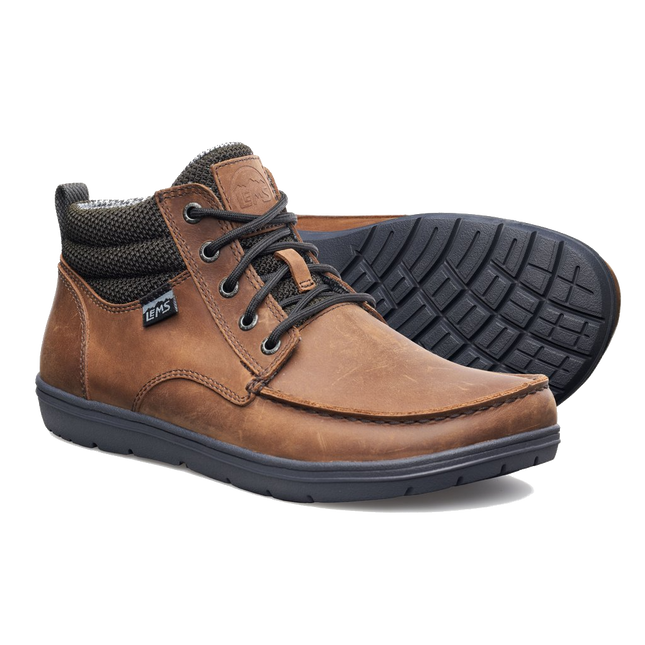Lems Boulder Boot Mid Leather Umber Uniseks