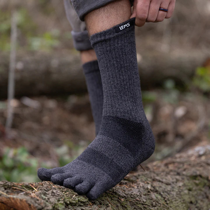 Lems Outdoor 2.0 EcoMade Crew Grey