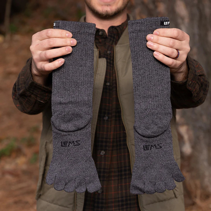 Lems Outdoor 2.0 EcoMade Crew Grey