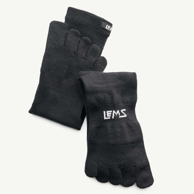 Lems Outdoor Warm Merino Crew Black