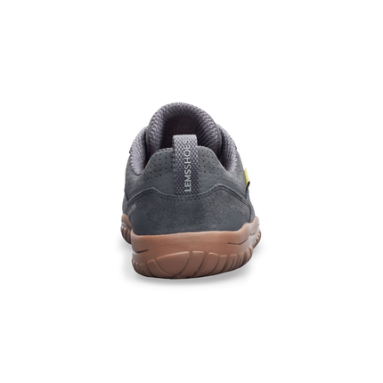 Lems Primal Zen Suede Graphite Unisex