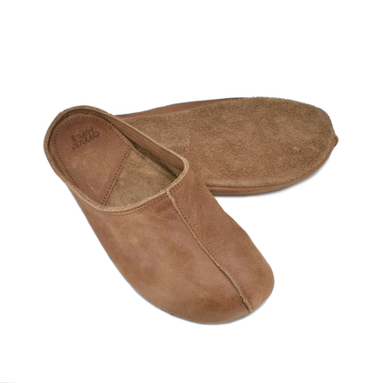 OmaKing Pantoffel SB221 Brown