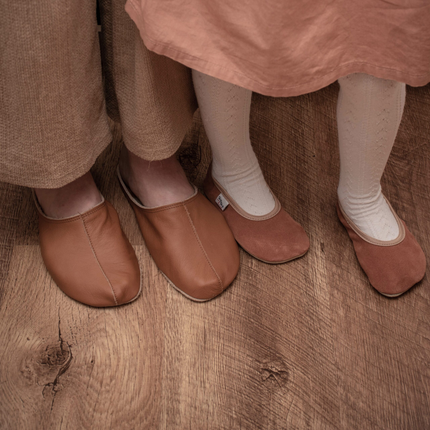 OmaKing Pantoffel SB221 Brown