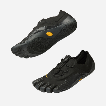 Vibram Fivefingers Groundsplay LS Total Black Vrouwen