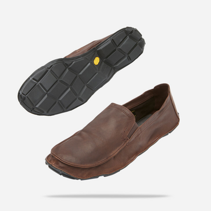 Vibram One Quarter Leather Mannen Brown/Black