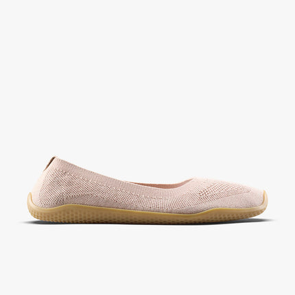 Vivobarefoot Asana Yin Ballerina Knit Rose Vrouwen