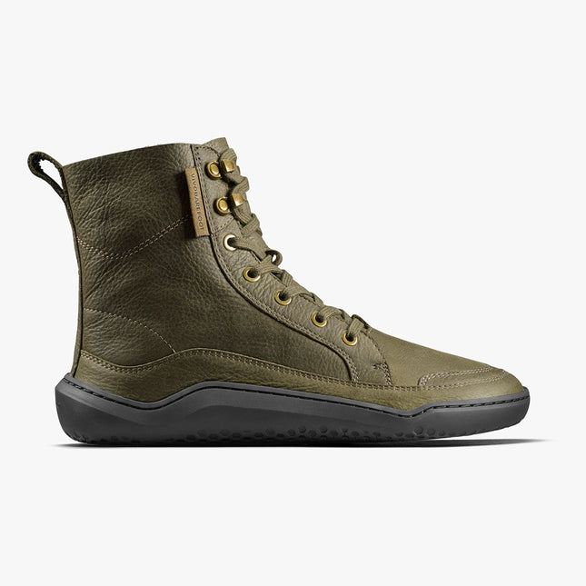 Vivobarefoot Gobi Boot Dark Olive Vrouwen