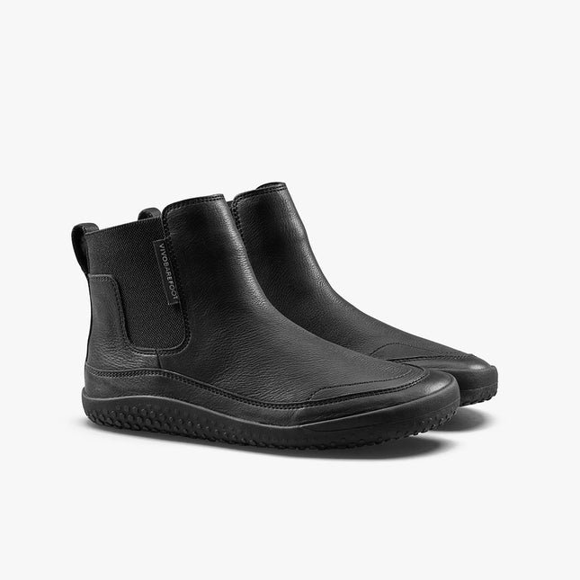 Vivobarefoot Gobi Chelsea Obsidian Kids