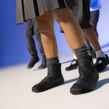 Vivobarefoot Gobi Chelsea Obsidian Kids