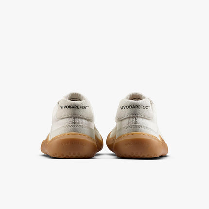 Vivobarefoot Gobi II Sneaker Premium Canvas Natural White Mannen