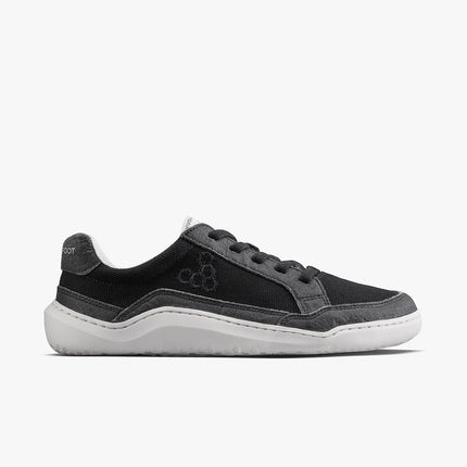 Vivobarefoot Gobi II Sneaker Premium Canvas Obsidian Mannen