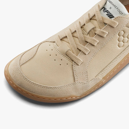 Vivobarefoot Gobi II Sneaker Premium Leather Desert Sand Vrouwen