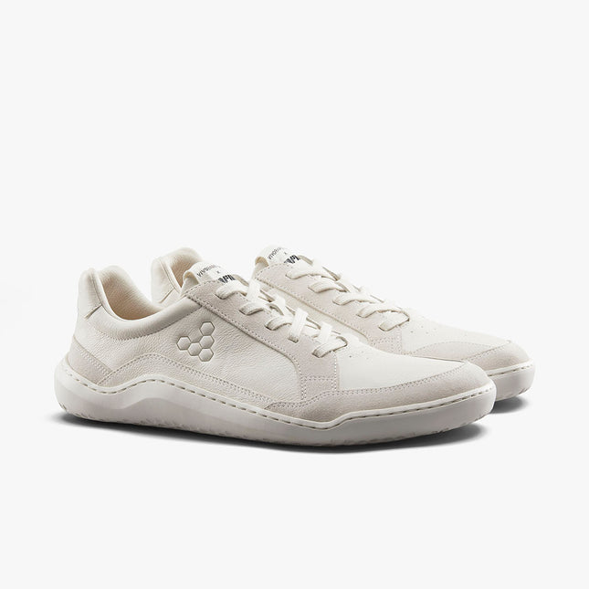 Vivobarefoot Gobi II Sneaker Premium Leather Vaporous Gray Mannen