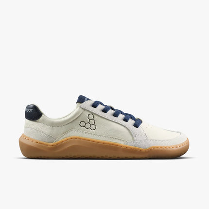 Vivobarefoot Gobi III Sneaker Leather Limestone Seaborne Mannen