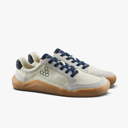 Vivobarefoot Gobi III Sneaker Leather Limestone Seaborne Vrouwen
