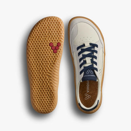 Vivobarefoot Gobi III Sneaker Leather Limestone Seaborne Vrouwen