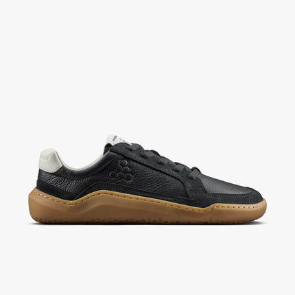 Vivobarefoot Gobi III Sneaker Leather Obsidian Vrouwen
