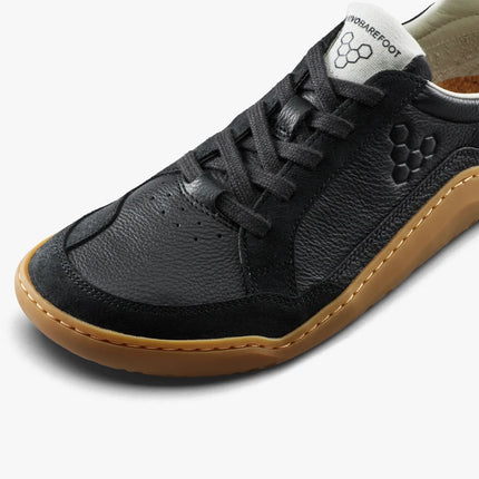 Vivobarefoot Gobi III Sneaker Leather Obsidian Vrouwen