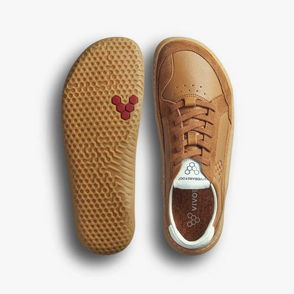 Vivobarefoot Gobi III Sneaker Leather Tan Vrouwen